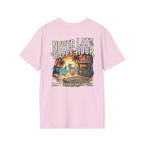 Never Late To Happy Hour Coastal Graphic Tee | Salty Shenanigans Apparel Printify