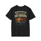 Weekend Forecast: 100% Chance of Day Drinking Tee Printify
