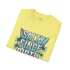 Salty Since Birth Shirt | Coastal Beach Tee Printify