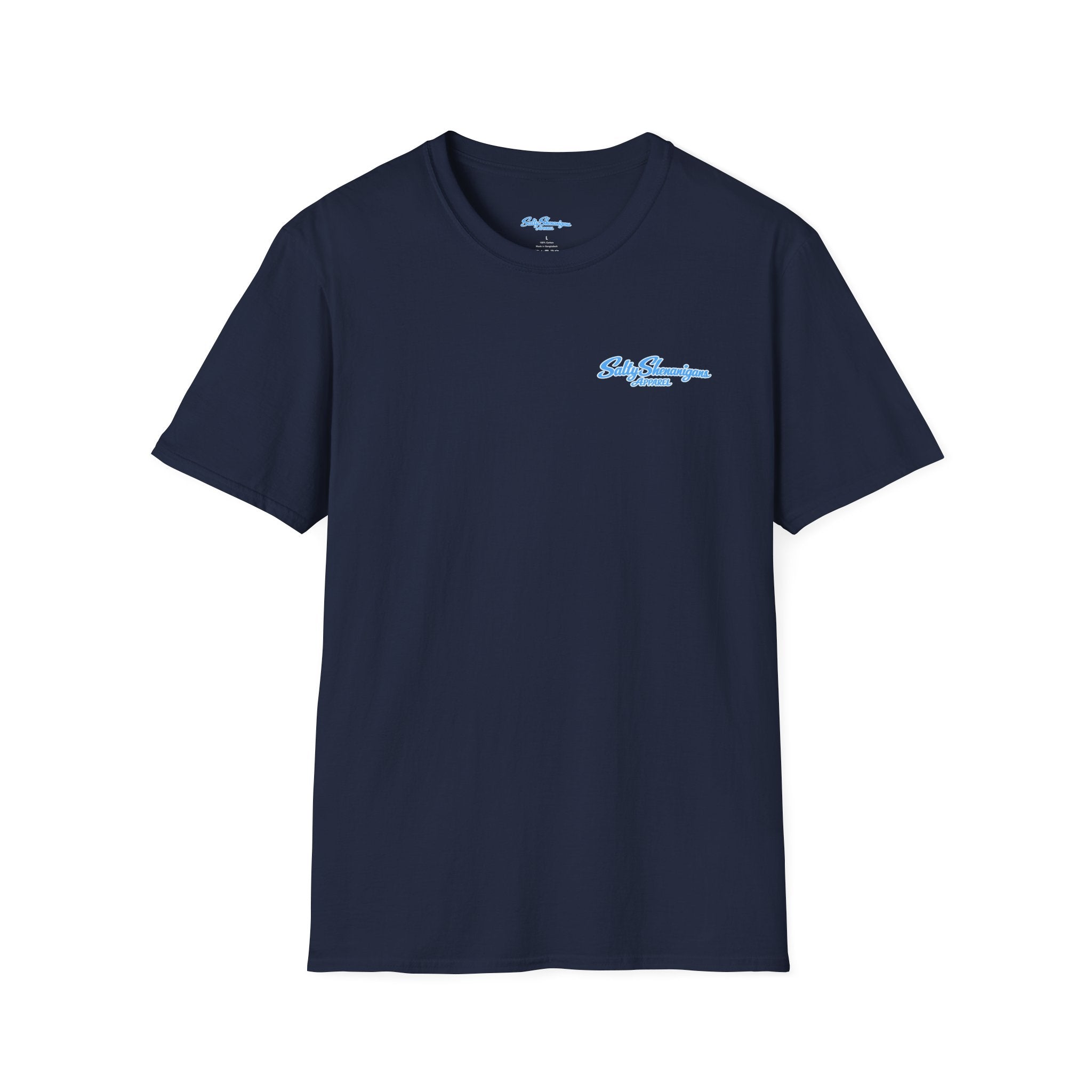 Bahamas Beach Palm T-Shirt | Salty Shenanigans Printify