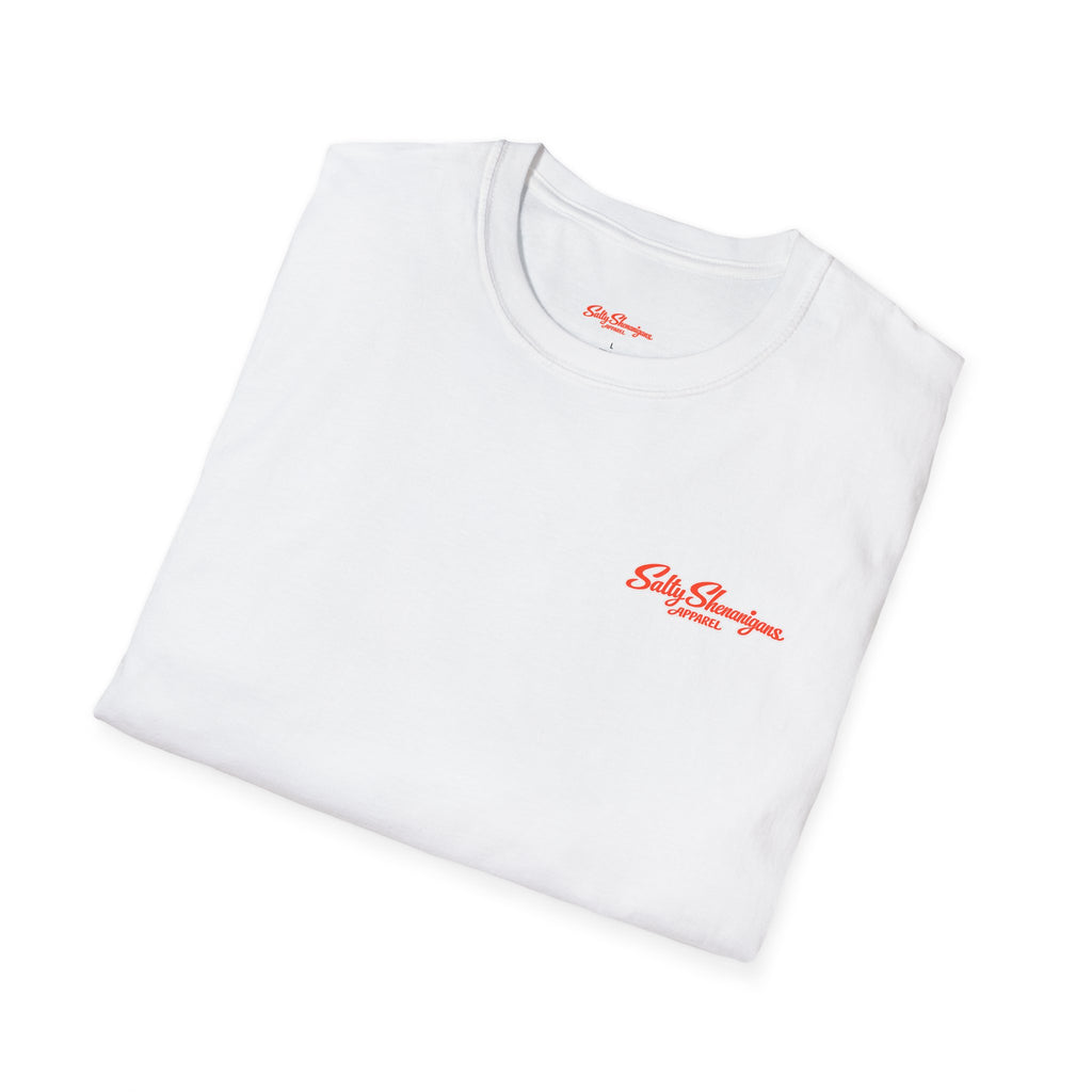 Salty Shenanigans Apparel Beach T-Shirt Printify