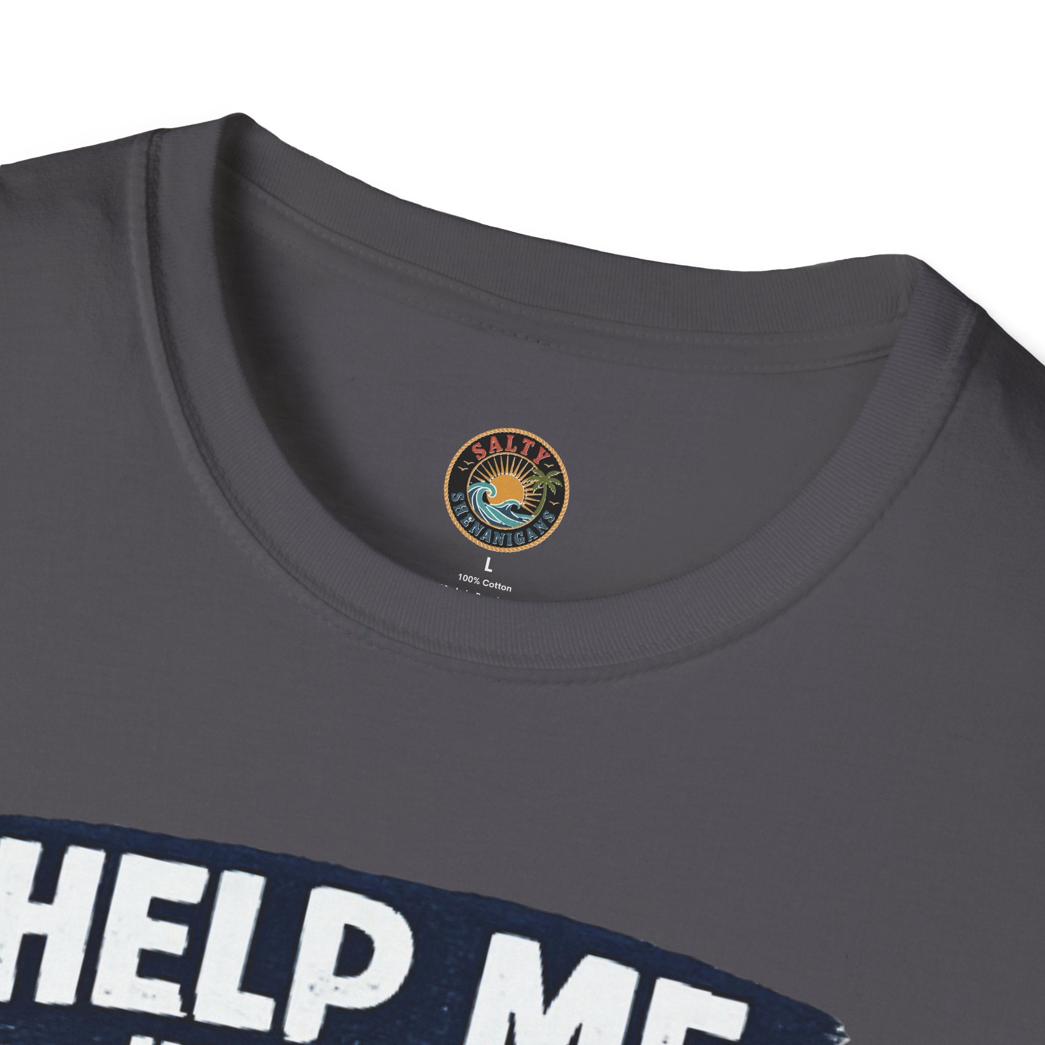 Help Me!! Family Vacation T-Shirt | Salty Shenanigans Funny Vacation Tee