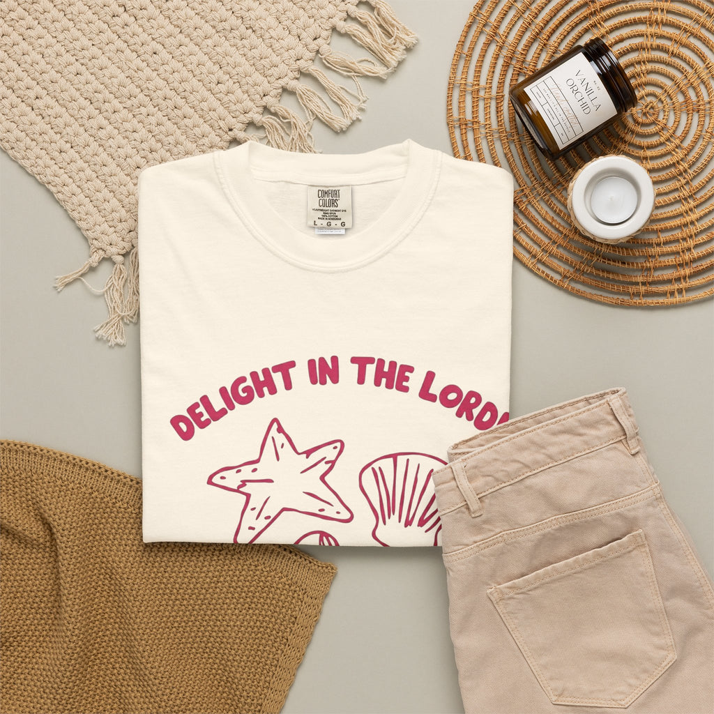 Clothed In Christ T‑Shirt —Delight In The Lord Tee Printify