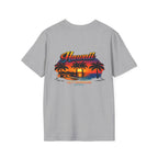 Hawaii Beach Palm T-Shirt Printify