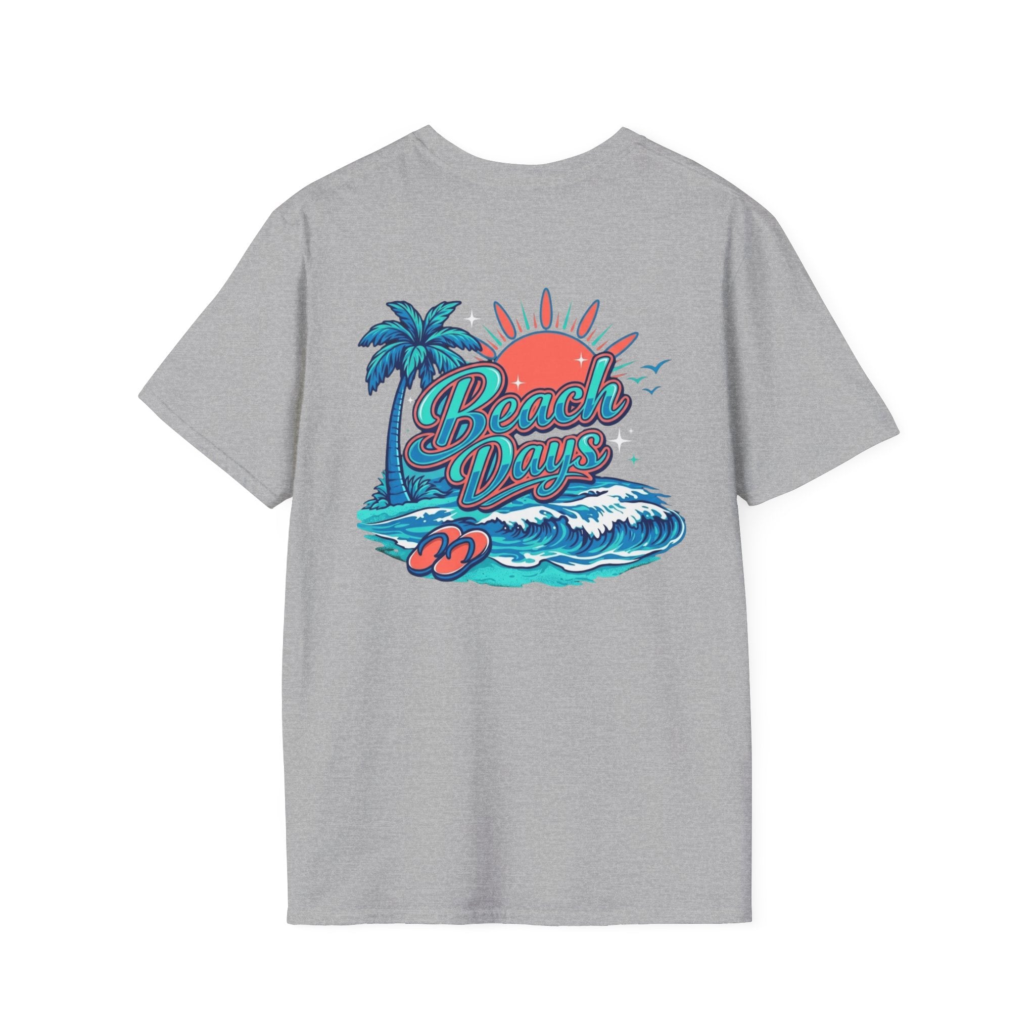Salty Shenanigans Apparel Beach Days Palm T-Shirt Printify