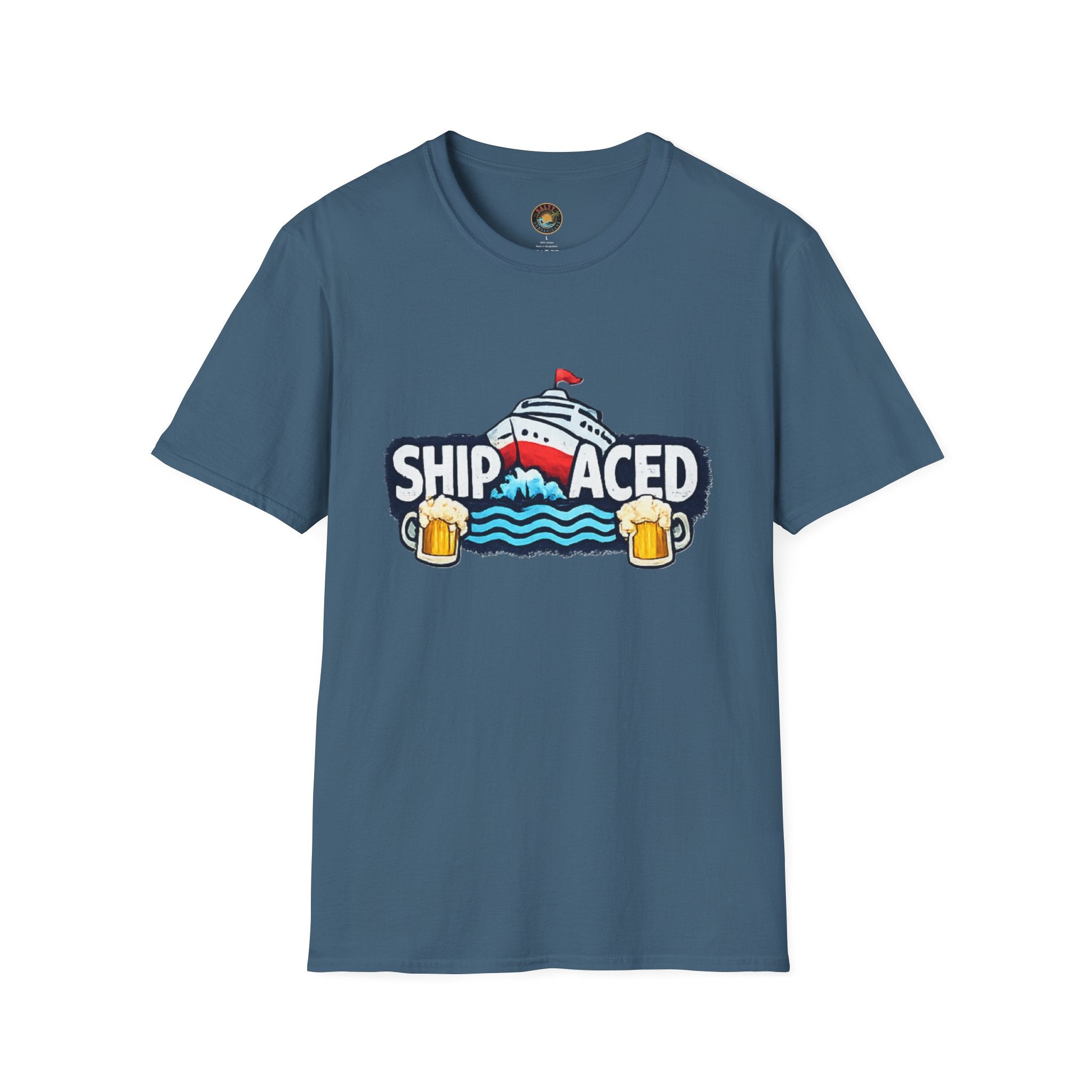 Shipfaced T-Shirt | Salty Shenanigans Funny Cruise & Vacation Tee