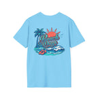 Salty Shenanigans Apparel Beach Days Palm T-Shirt Printify
