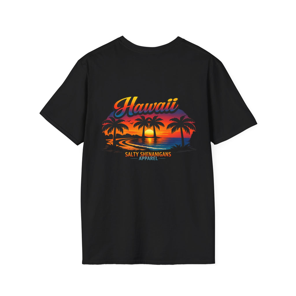 Hawaii Beach Palm T-Shirt Printify