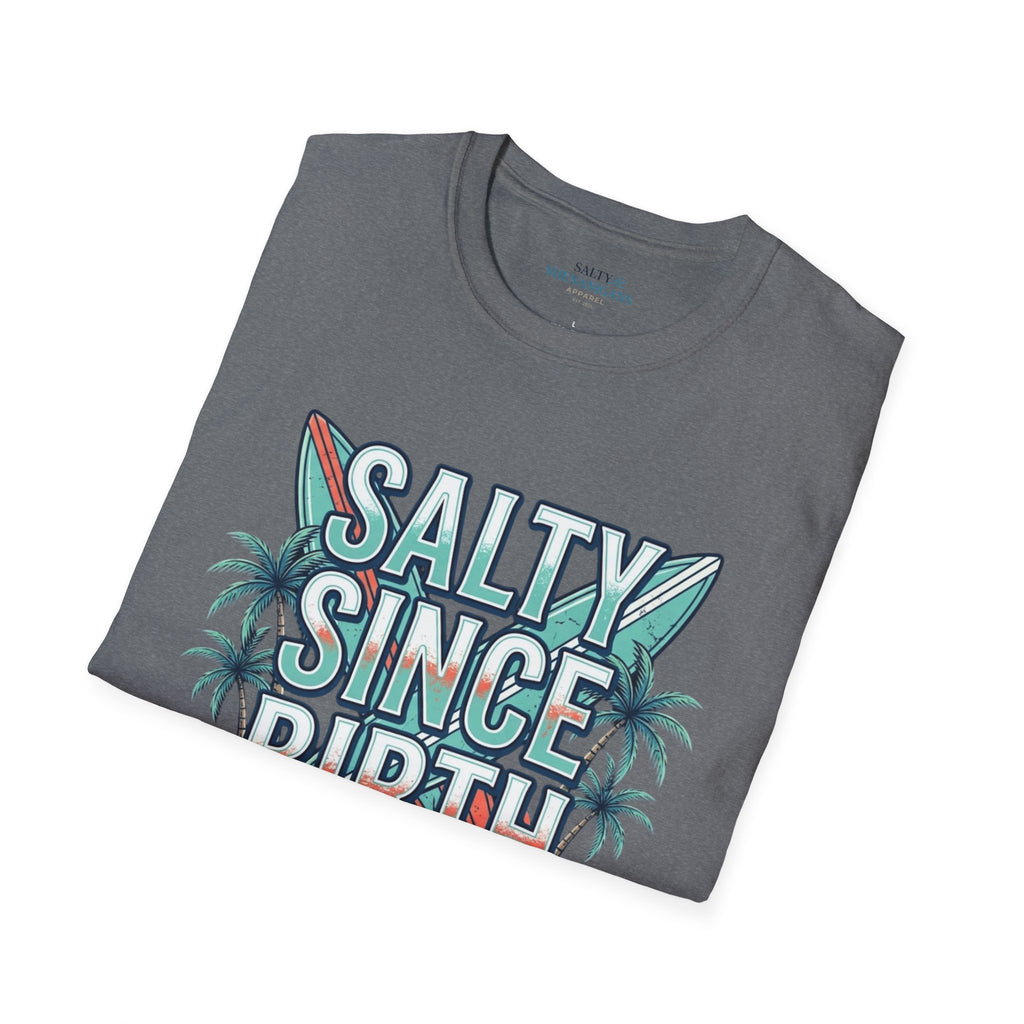 Salty Since Birth Shirt | Coastal Beach Tee Printify