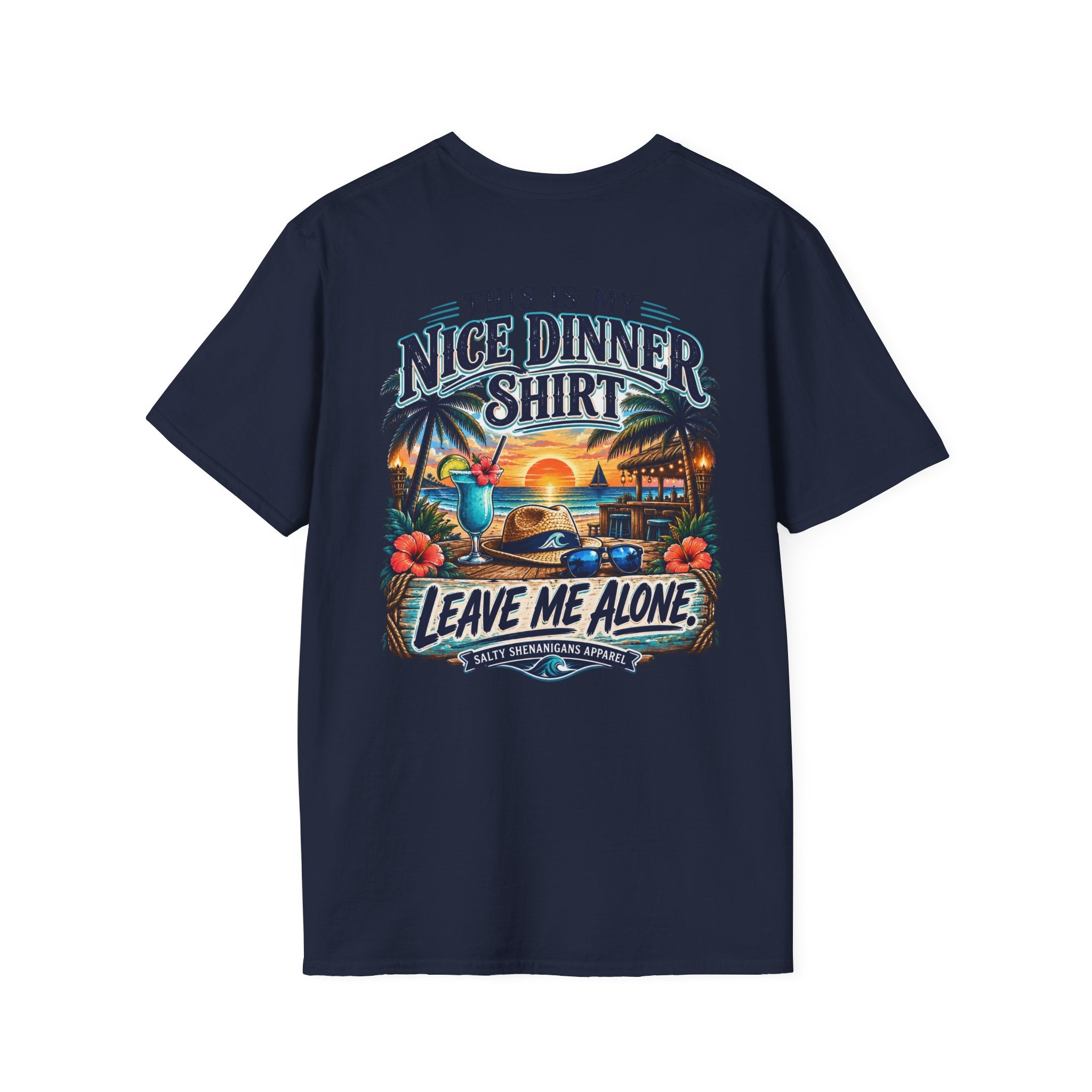 This Is My Nice Dinner Shirt Leave Me Alone Tee Printify