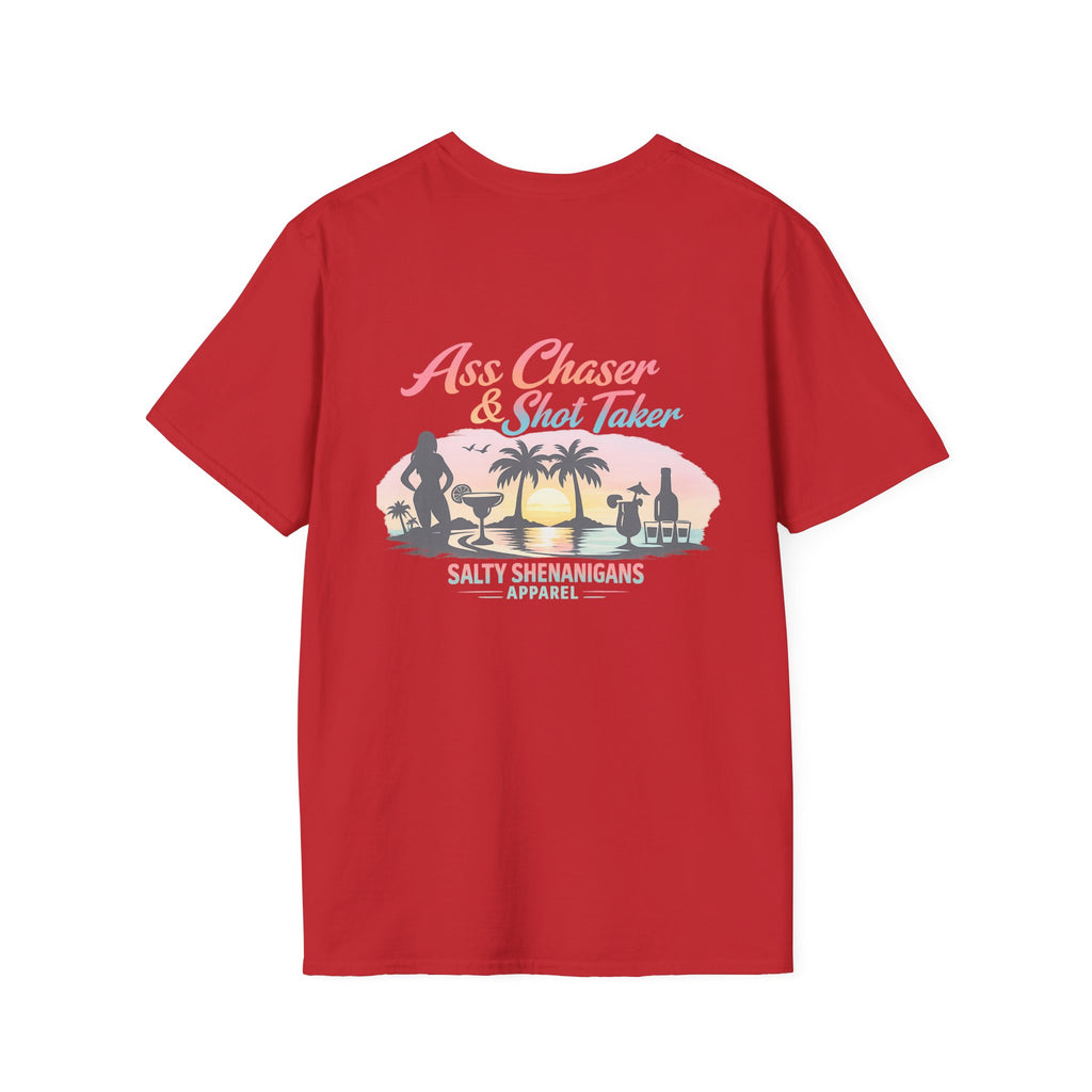 Funny - Ass Chaser & Shot Taker T-Shirt Printify
