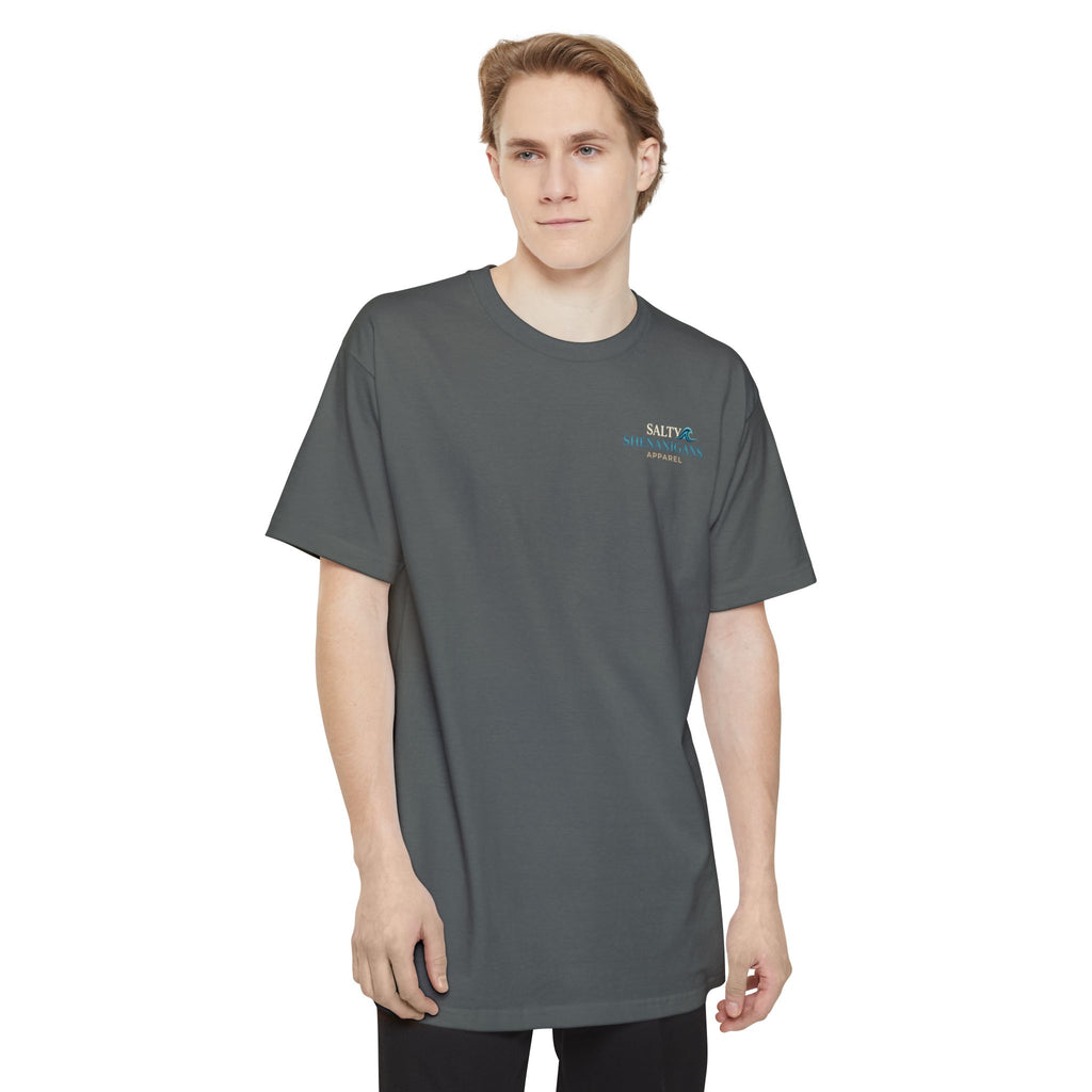 Stay Salty, Live Elevated Coastal Beach Bar Tall Tee Printify