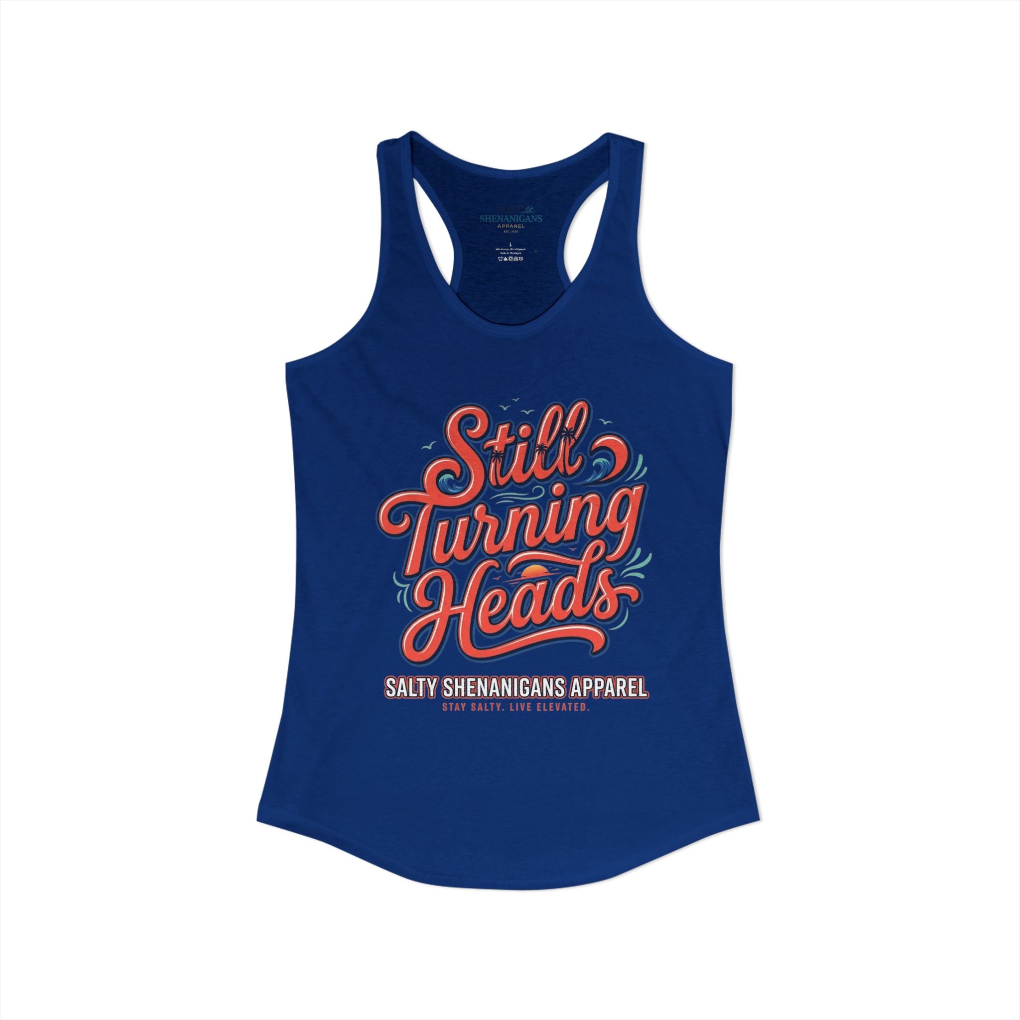 Still Turning Heads Women's Tank Top | Funny Beach Tank Printify
