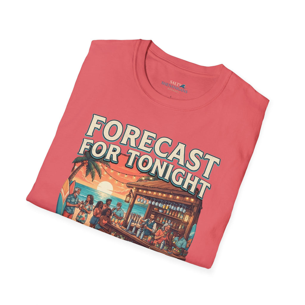 Forecast for Tonight™ | 100% Chance of Alcohol & Low Standards Printify