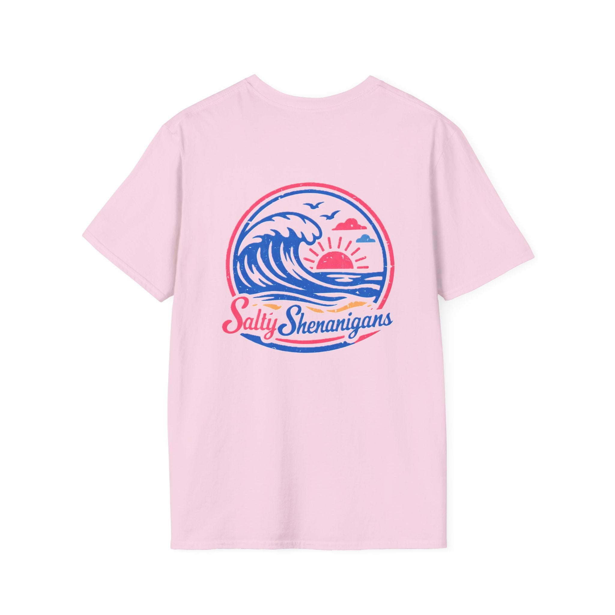 Salty Shenanigans Beach - T-Shirt Printify