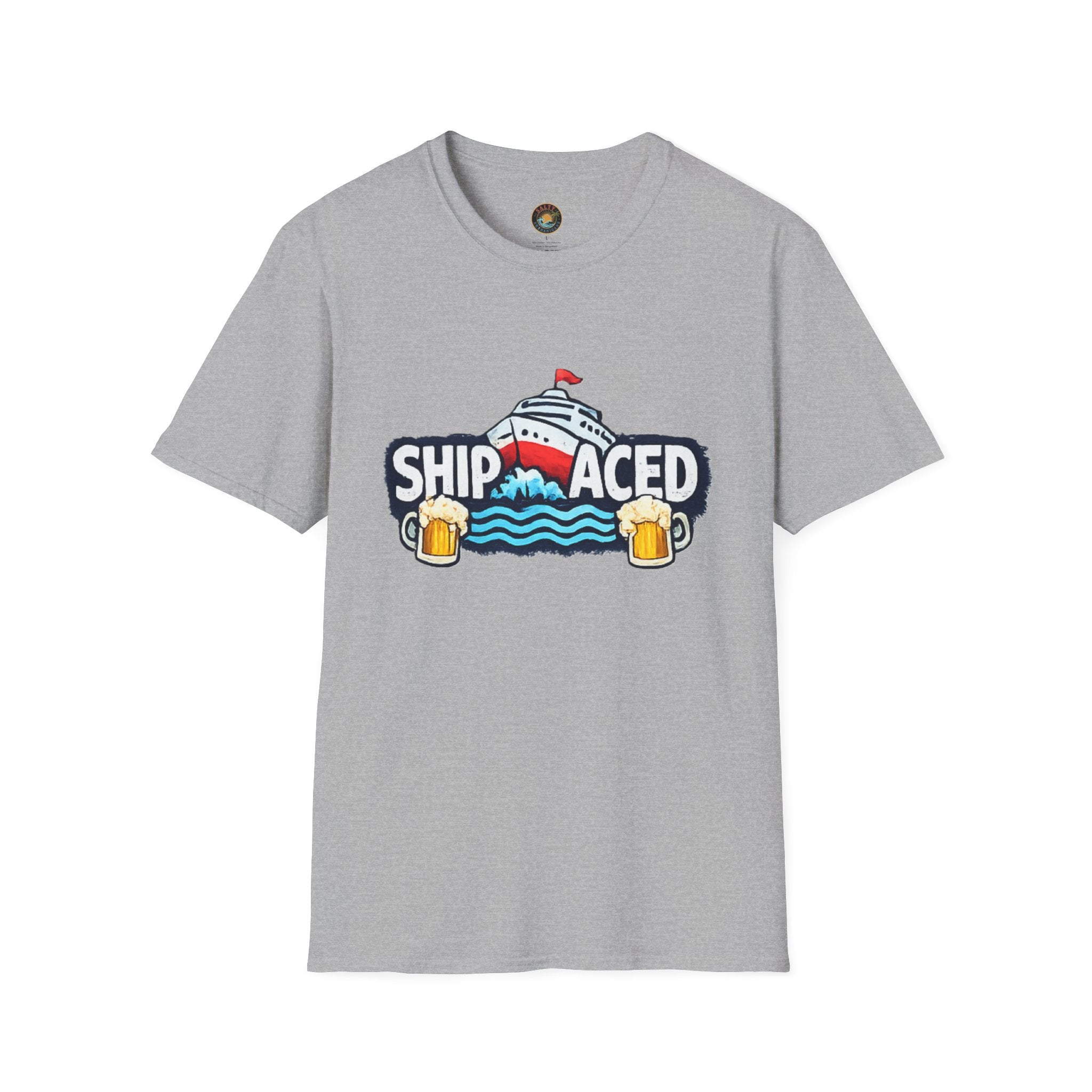 Shipfaced T-Shirt | Salty Shenanigans Funny Cruise & Vacation Tee