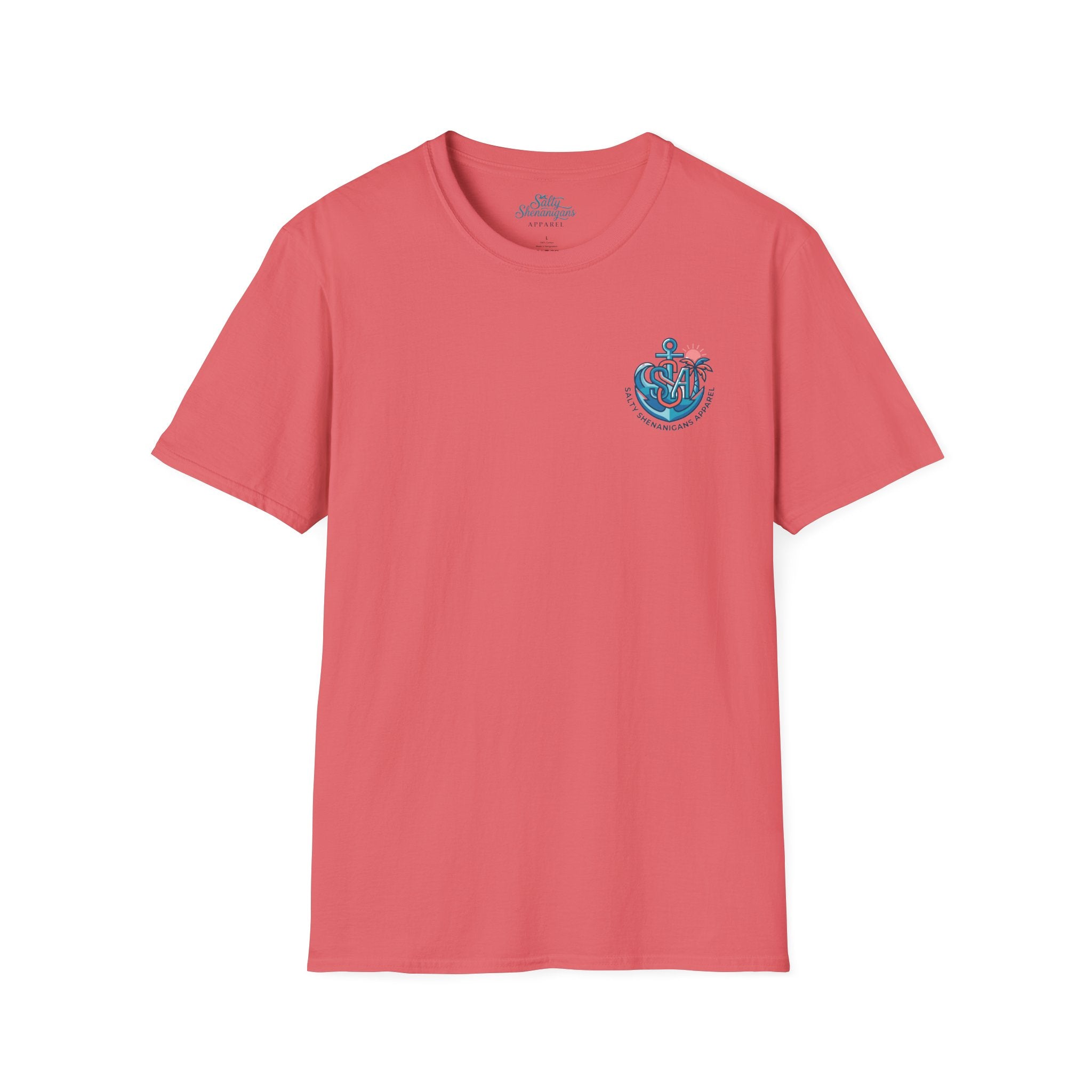 Salty Shenanigans Sunset Paradise Tee | Women's Coastal Beach T-Shirt Printify