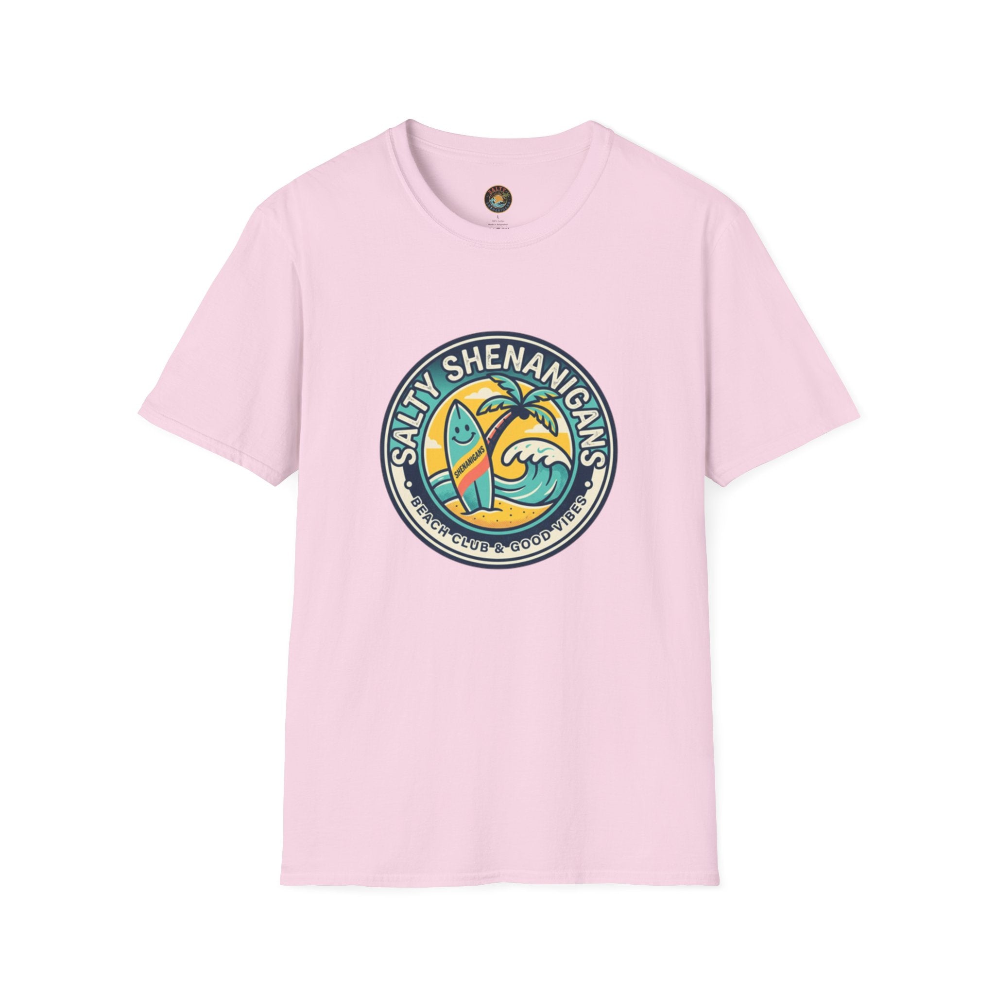 Salty Shenanigans Beach Club 'Good Vibes' T-Shirt