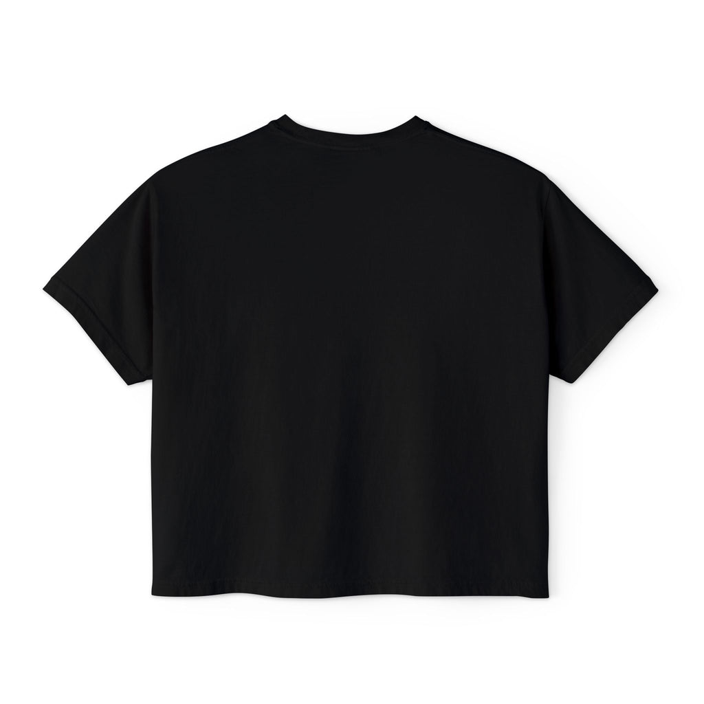 SALT Women's Boxy Tee - 'Salty Shenanigans' Beach Sunset Graphic Printify