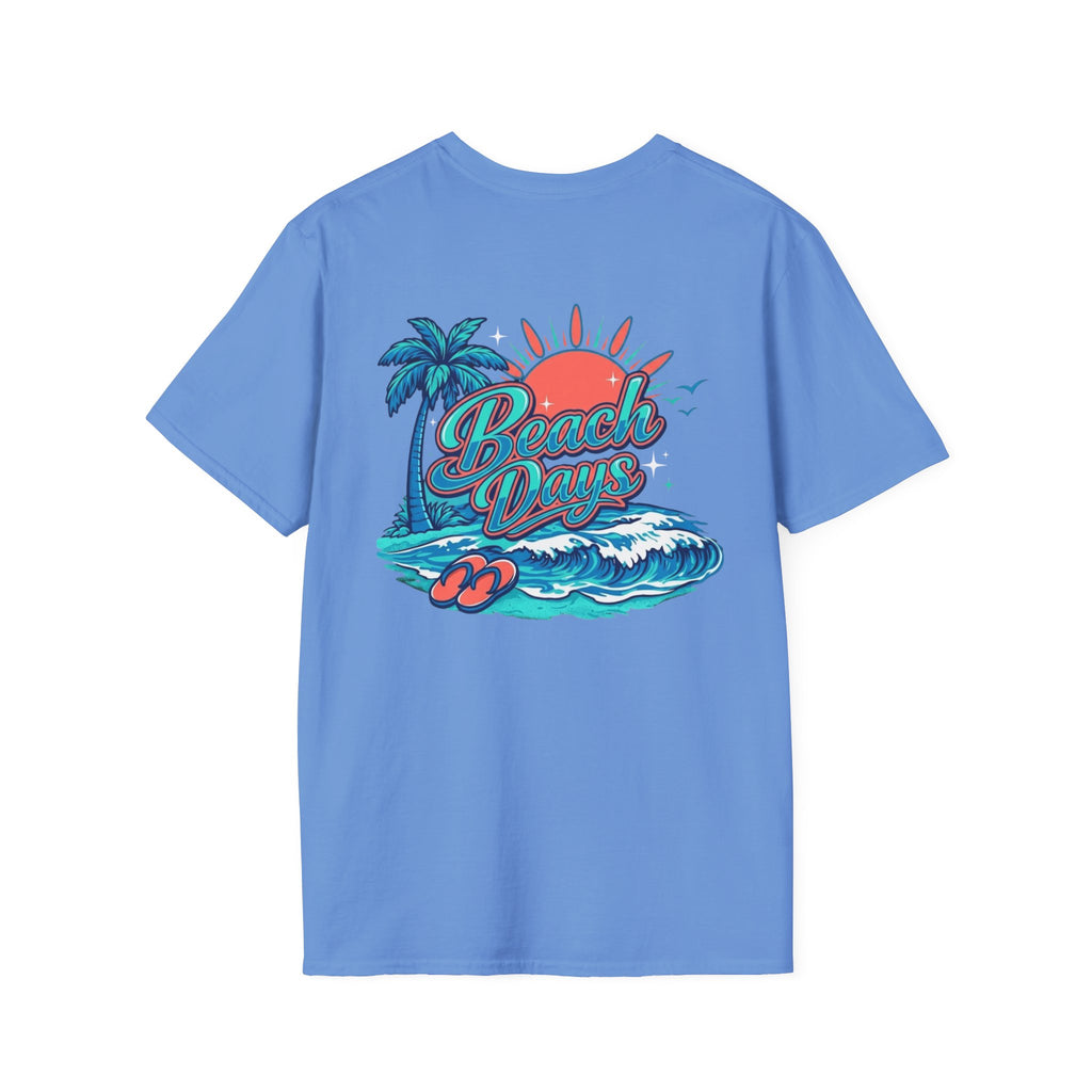 Salty Shenanigans Apparel Beach Days Palm T-Shirt Printify