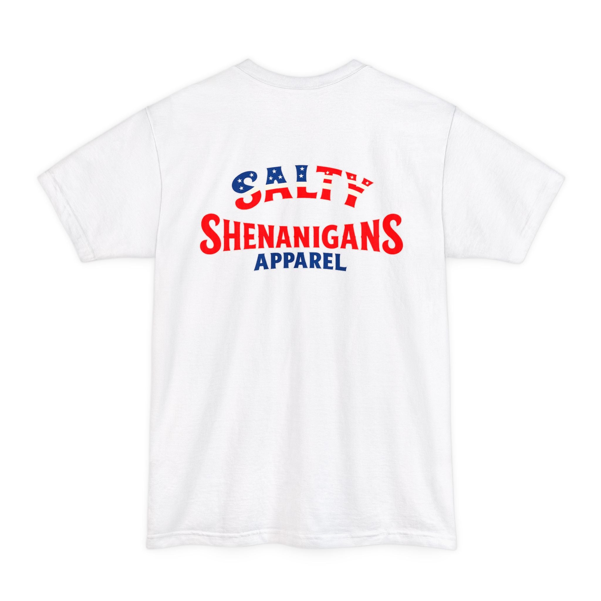 Patriotic Salty Shenanigans Shirt Tee Tall Printify