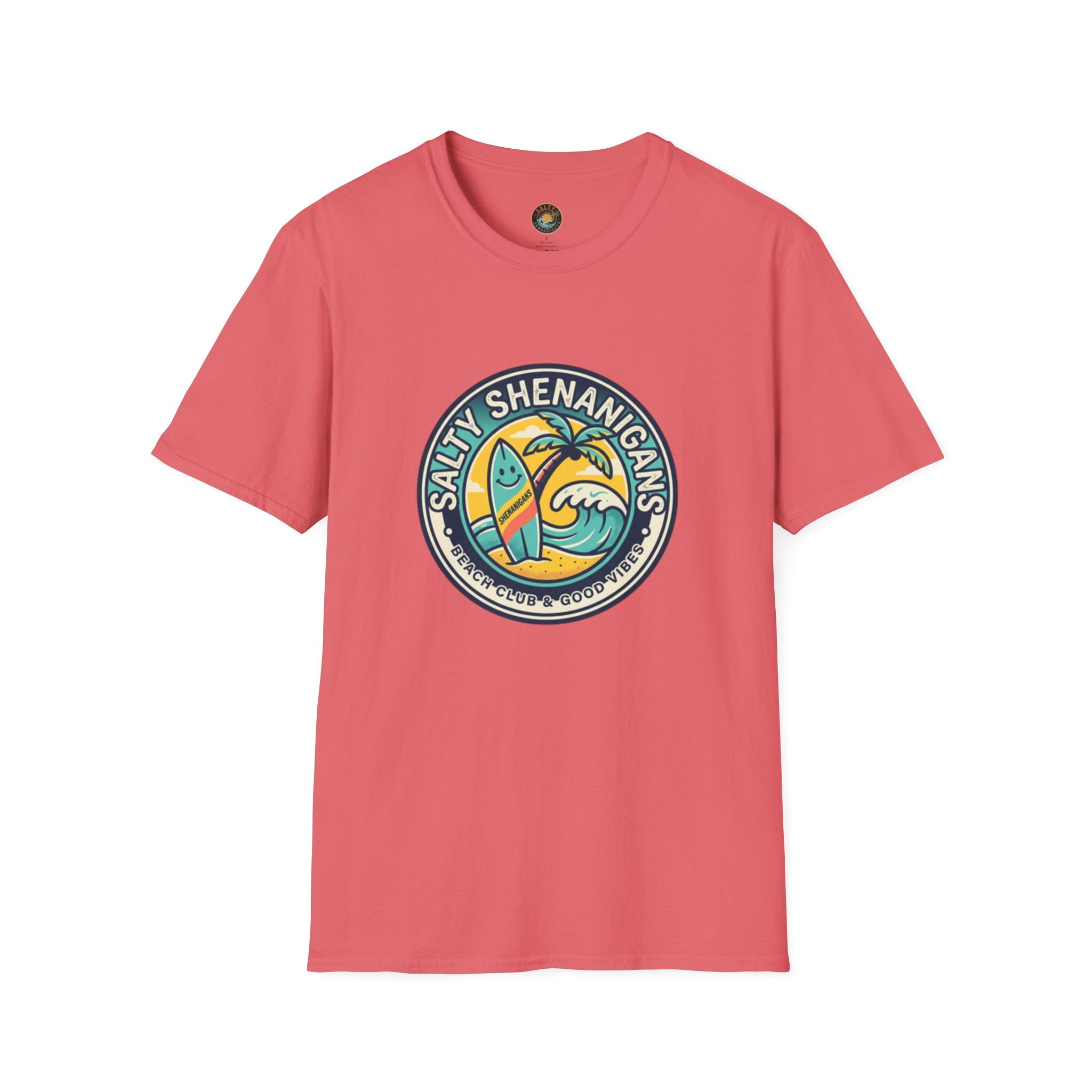 Salty Shenanigans Beach Club 'Good Vibes' T-Shirt