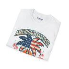 America's Saltiest Patriotic Palm Tree T-Shirt Printify