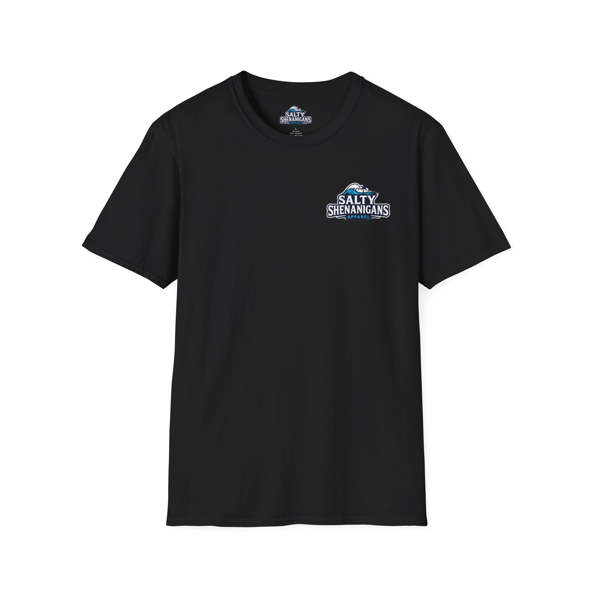Never Late to Happy Hour Coastal Sunset Tee Printify