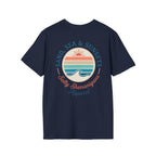 Salty Shenanigans Apparel Sand, Sea & Sunsets T-Shirt Printify
