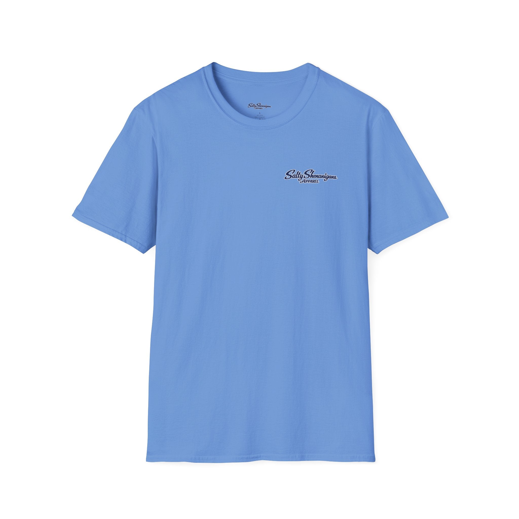 Salty Shenanigans Apparel Life's Better At The Beach T-Shirt Printify