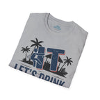 Let's Drink Coastal Graphic Tee Printify