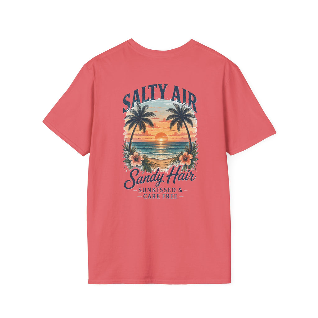 Salty Shenanigans Apparel Salty Air Sandy Hair T-Shirt Printify