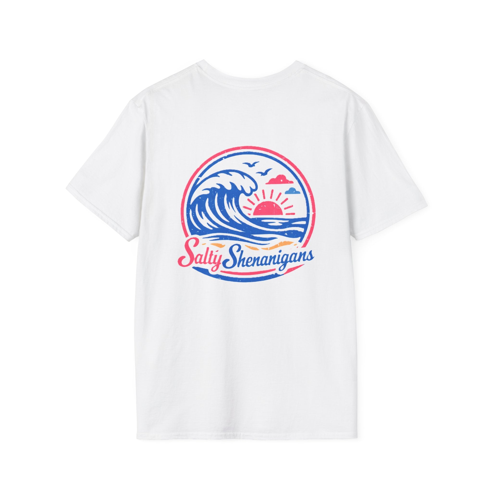 Salty Shenanigans Beach - T-Shirt Printify