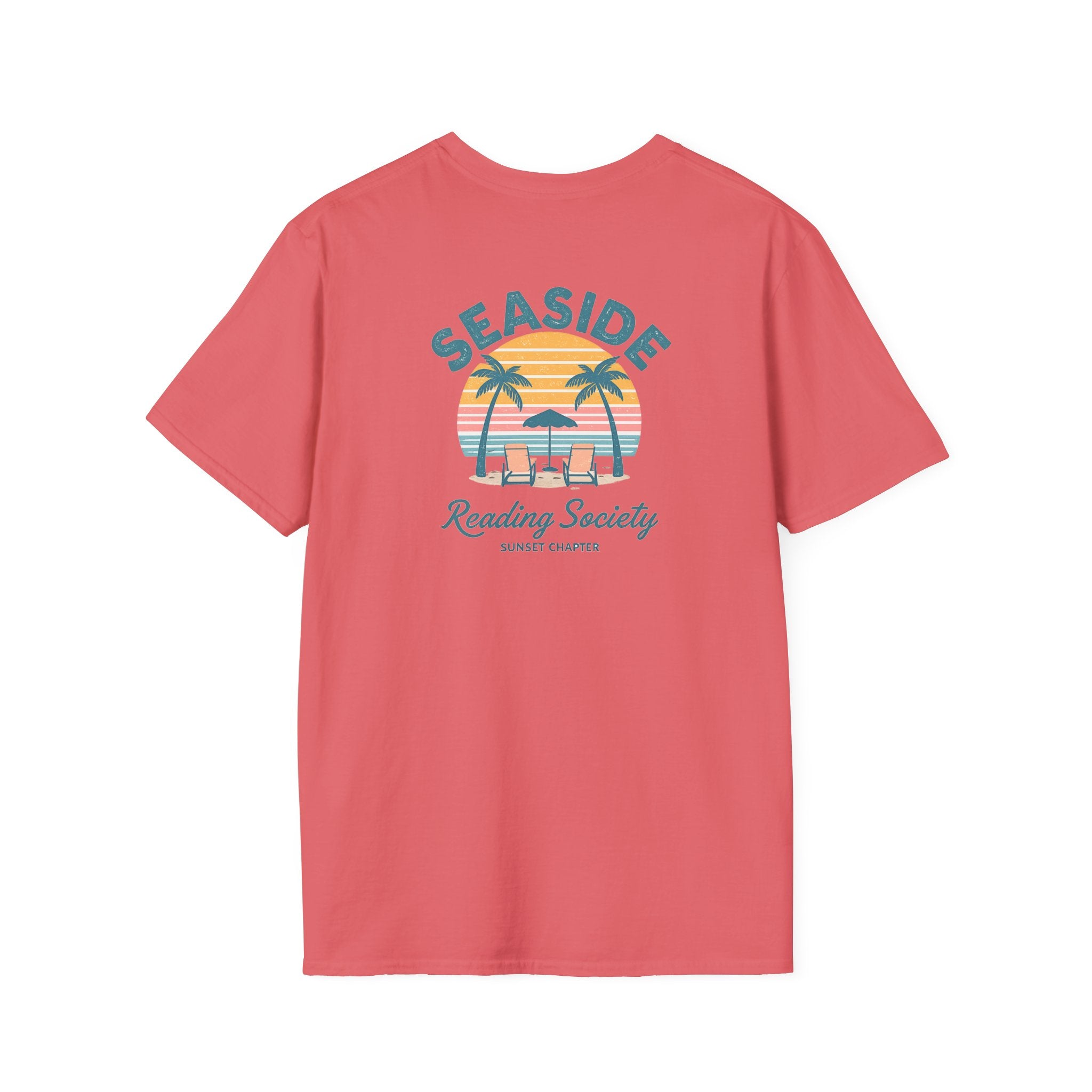 Seaside Reading Society T-Shirt | Salty Shenanigans Printify
