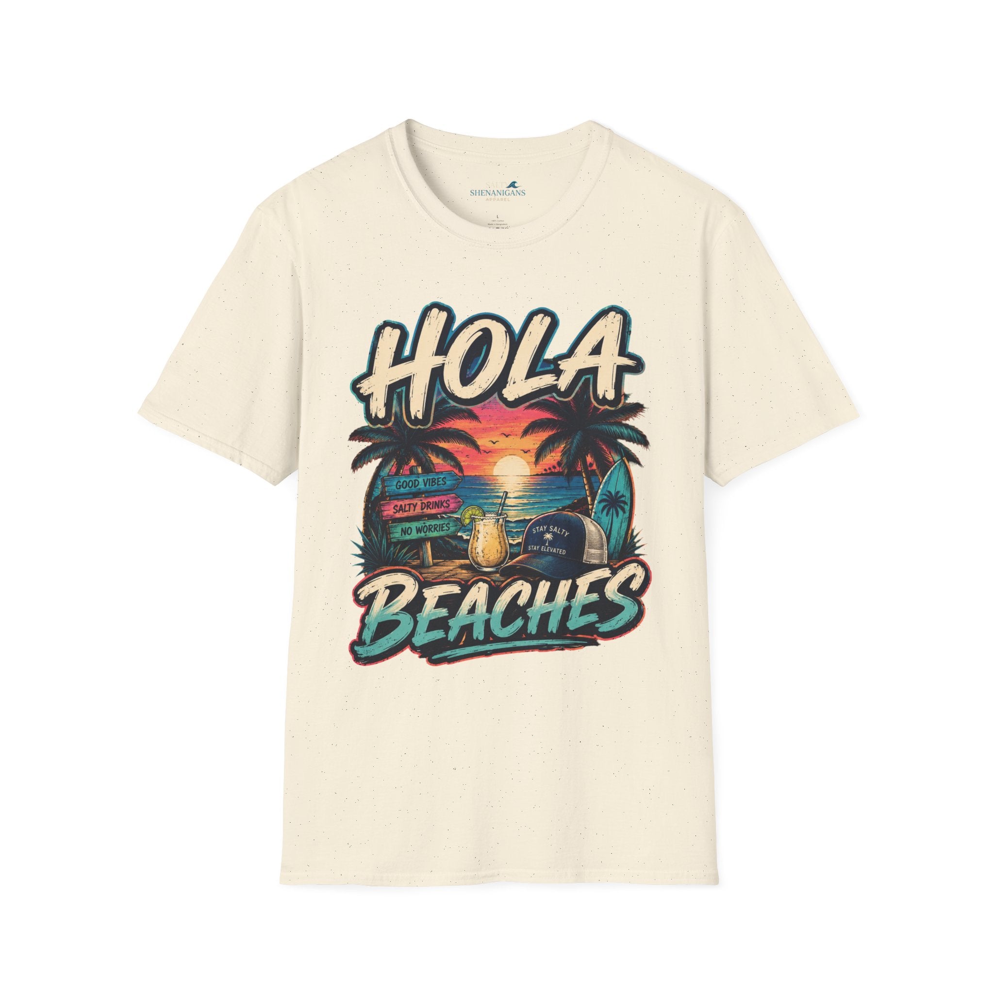 Hola Beaches Tee Printify