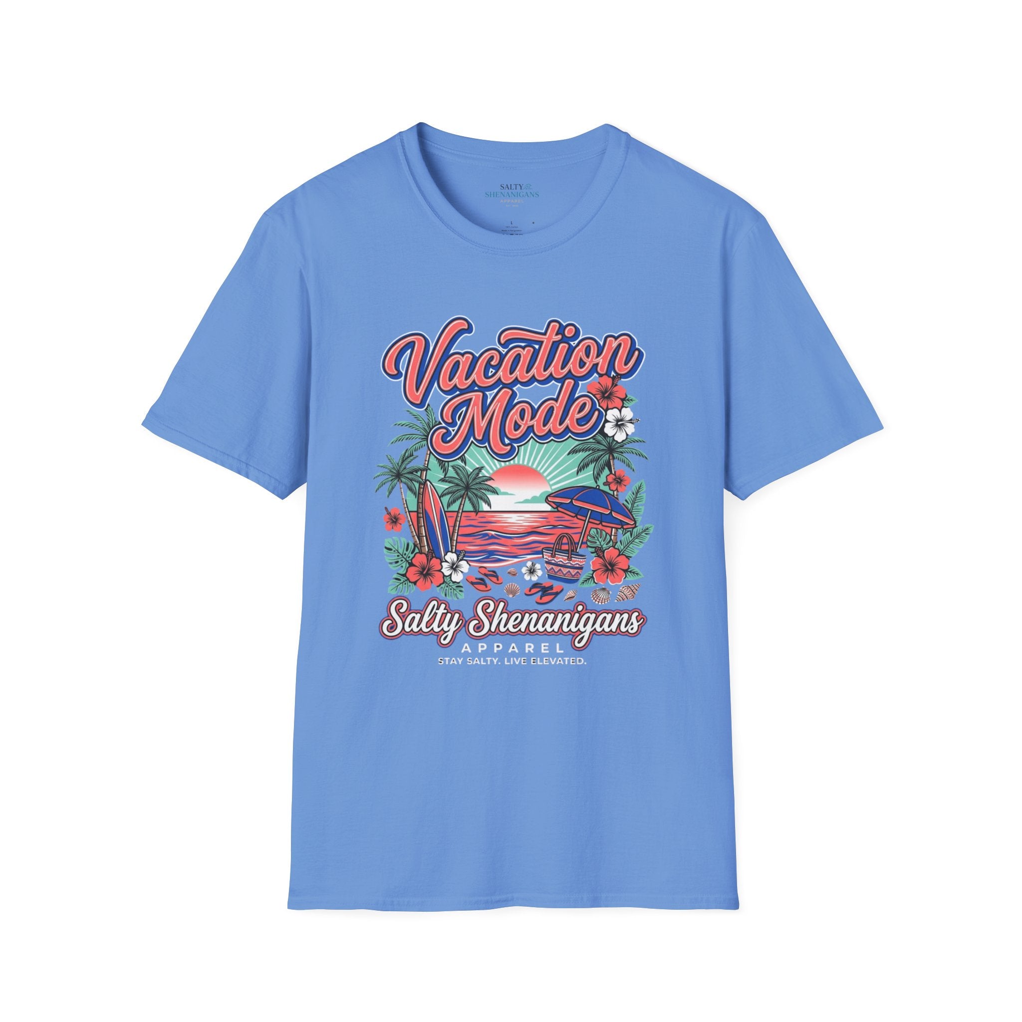 Vacation Mode Beach Resort T-Shirt Printify
