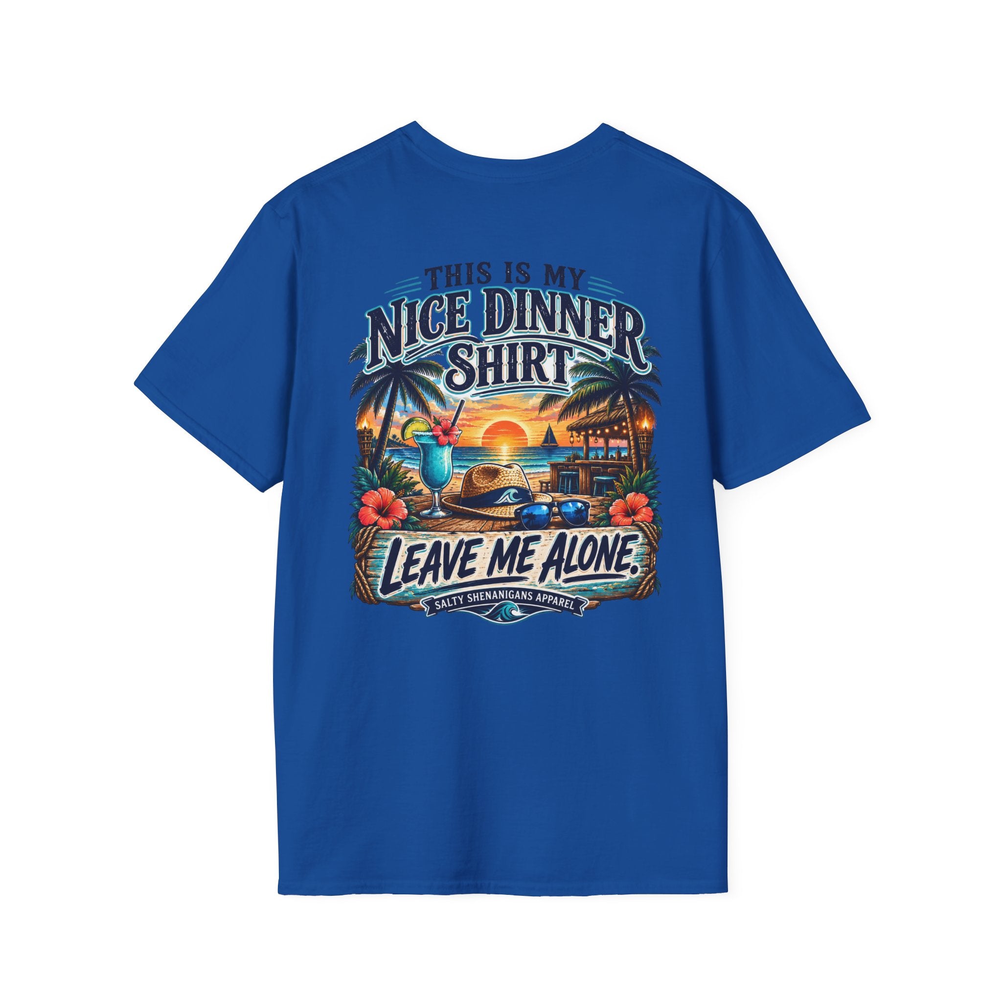 This Is My Nice Dinner Shirt Leave Me Alone Tee Printify
