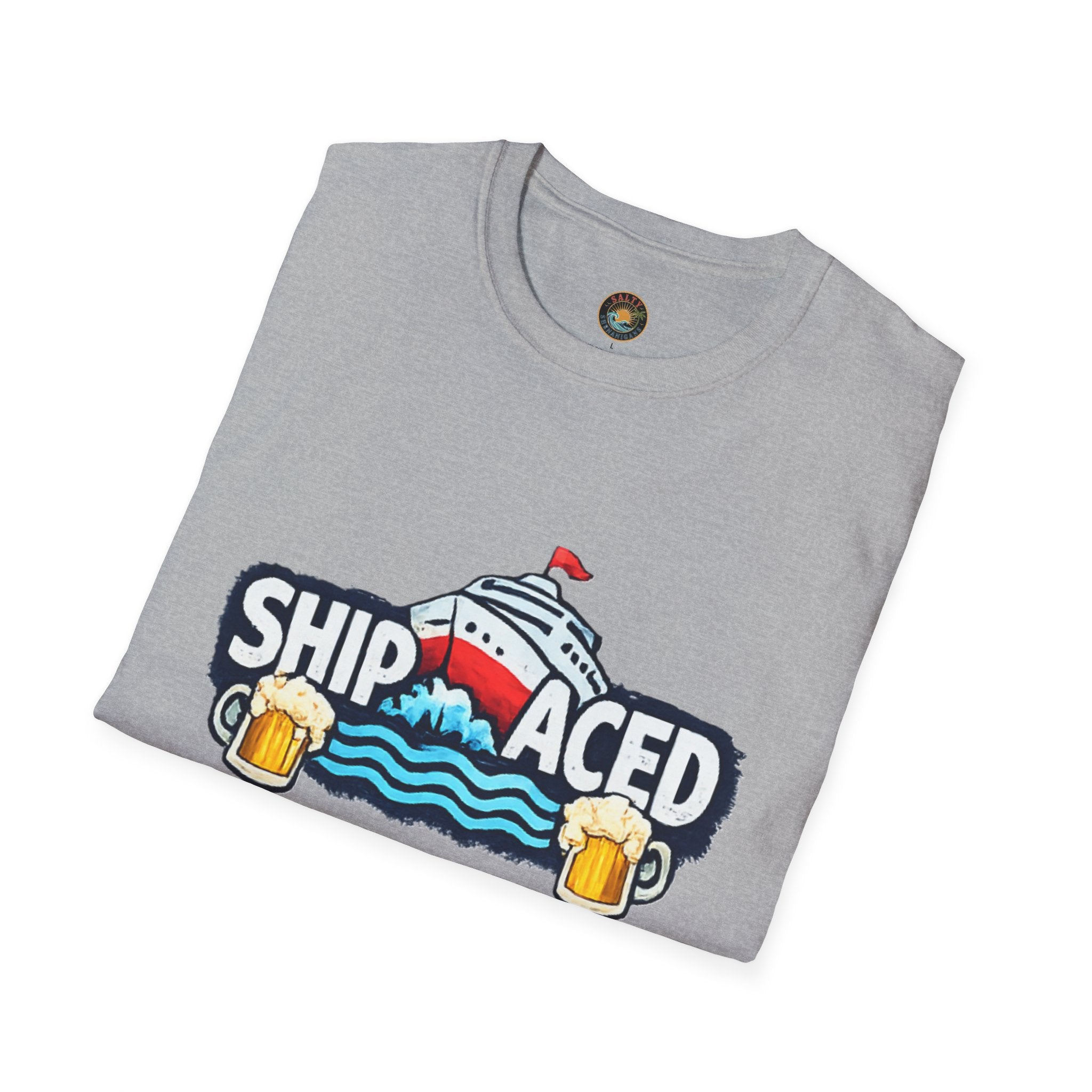 Shipfaced T-Shirt | Salty Shenanigans Funny Cruise & Vacation Tee