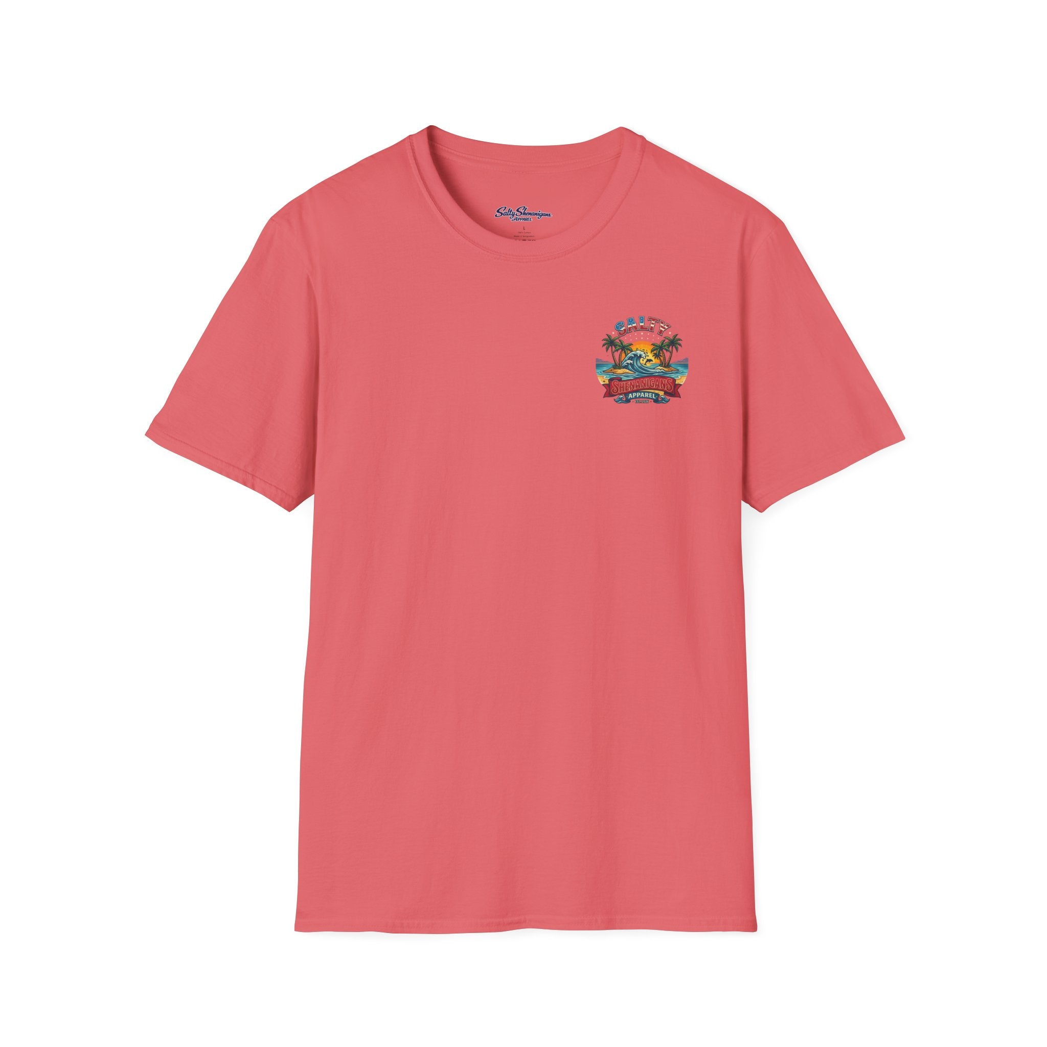 American Flag  Salty Shenanigans Apparel  T-Shirt Printify