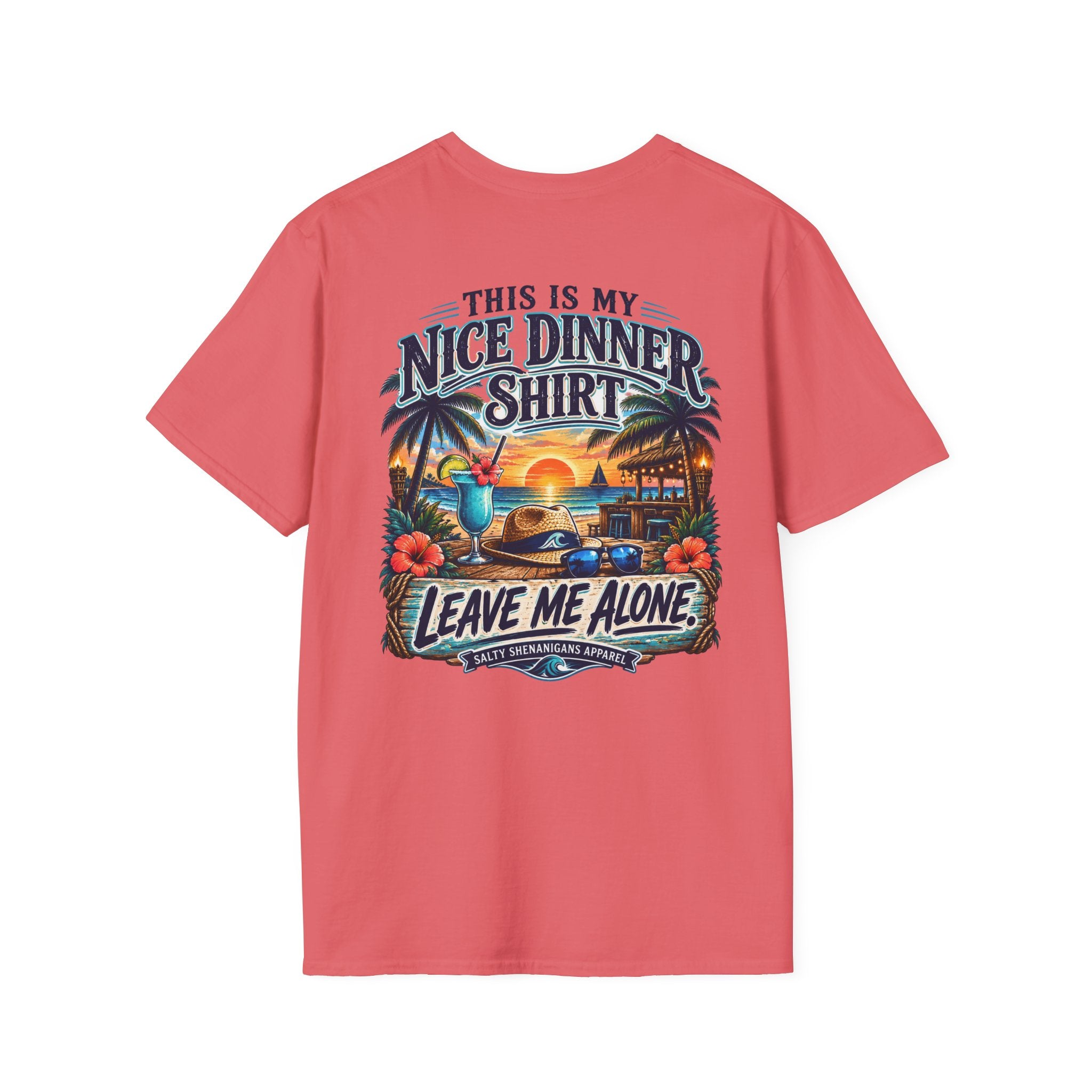 This Is My Nice Dinner Shirt Leave Me Alone Tee Printify