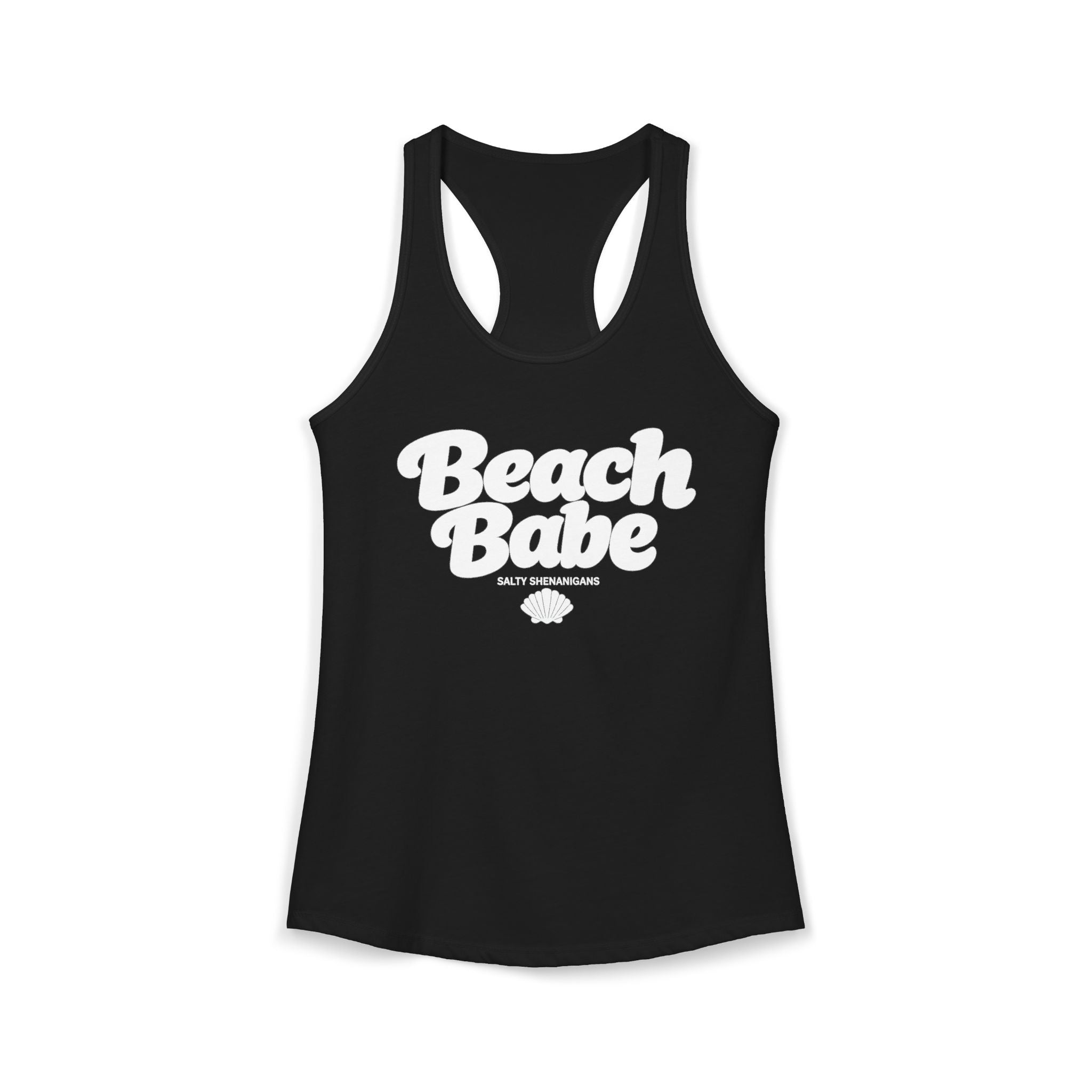 Beach Babe Women's Ideal Racerback Tank Printify