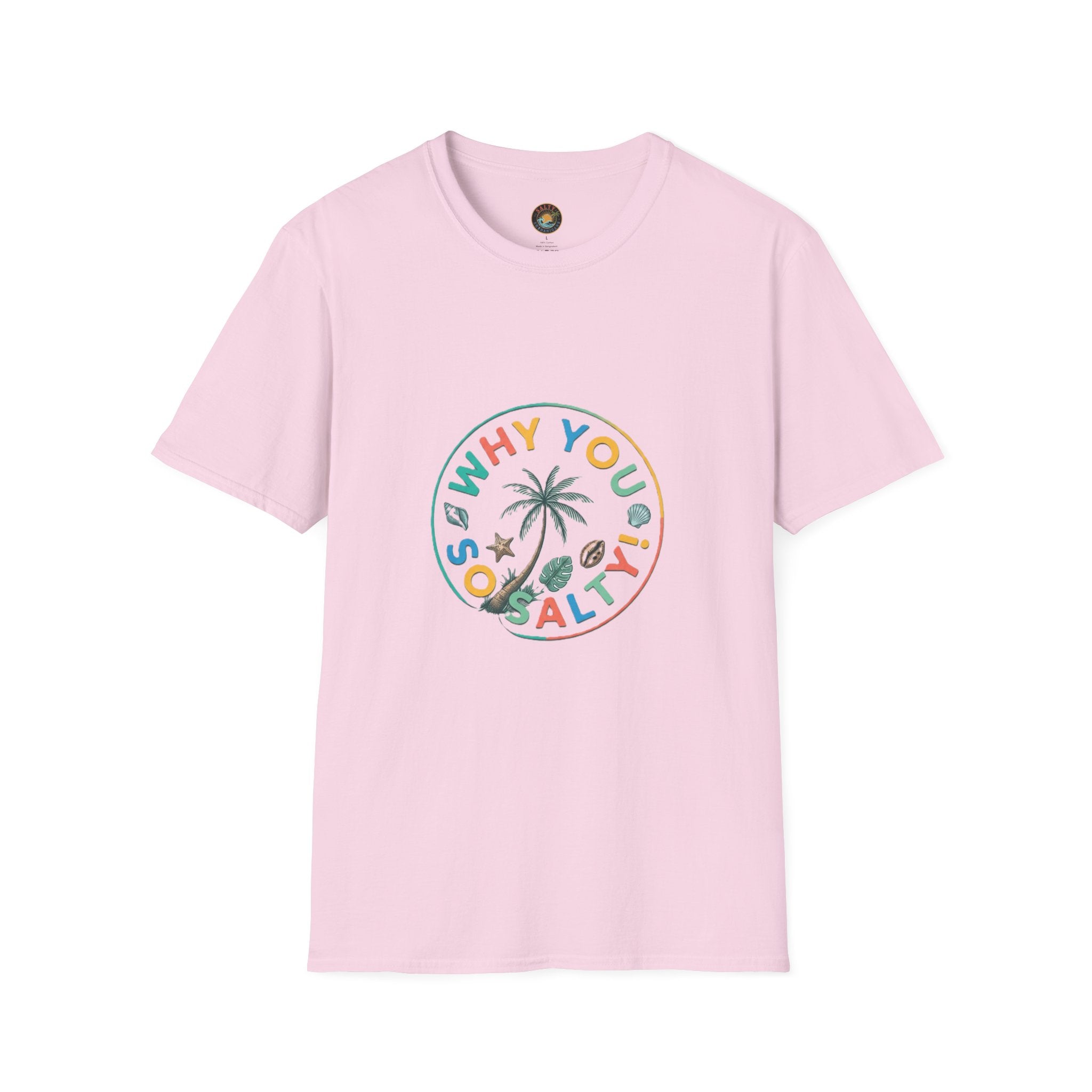 Why You So Salty T-Shirt — Salty Shenanigans Beach Club Graphic Tee