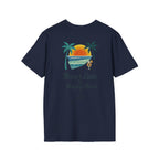 Salty Shenanigans Apparel Never Late To Happy Hour T-Shirt Printify