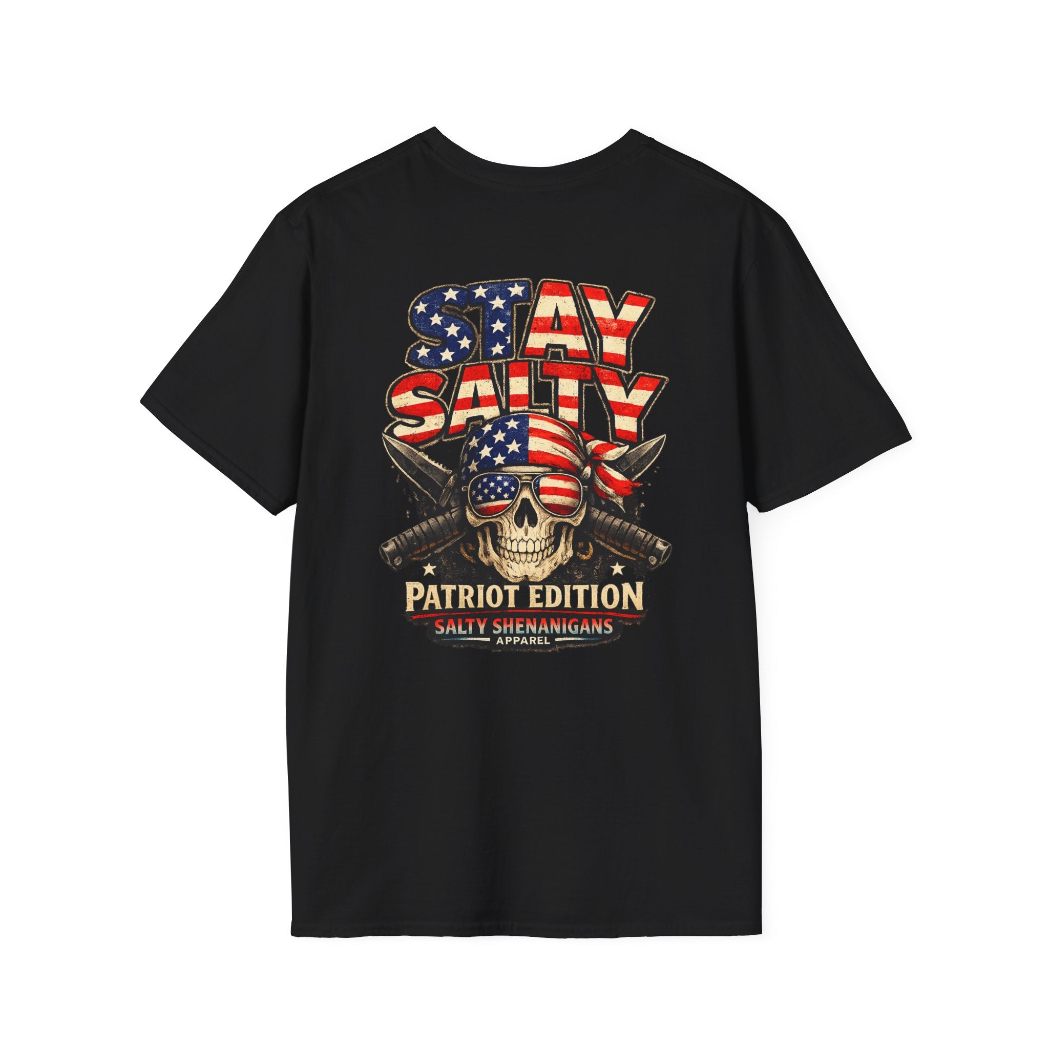Stay Salty American T-Shirt Printify