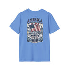 Salty Shenanigans Apparel America 250 Beach Palm T-Shirt Printify