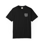 Jesus Saves T-Shirt — Minimal Embossed Religious Tee Printify