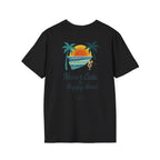 Salty Shenanigans Apparel Never Late To Happy Hour T-Shirt Printify