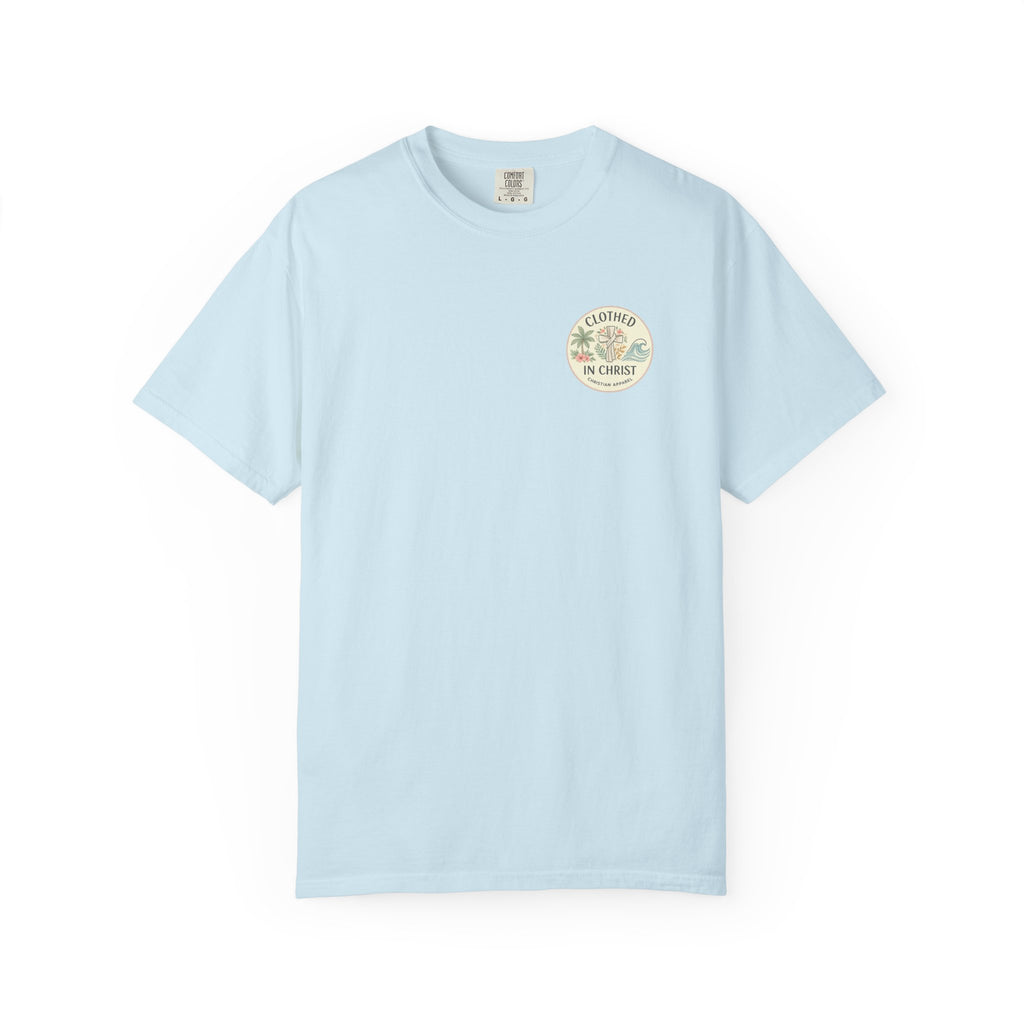 Clothed In Christ -Christian T-Shirt — "Jesus Died For You, Live For Him" Graphic Tee Printify