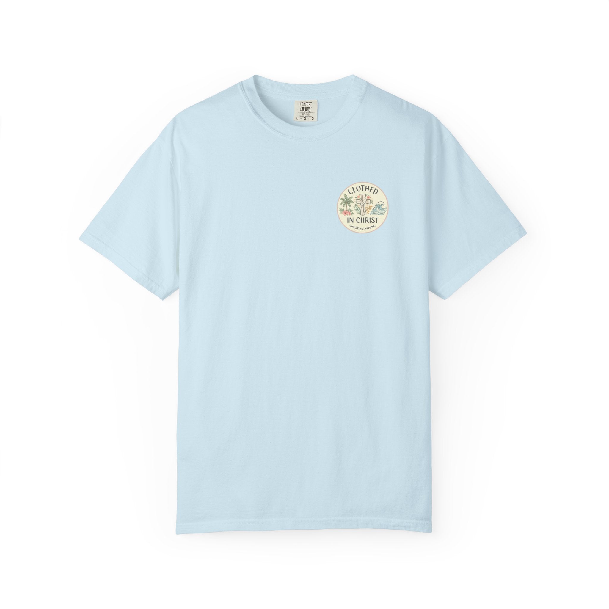 Clothed In Christ -Christian T-Shirt — "Jesus Died For You, Live For Him" Graphic Tee Printify