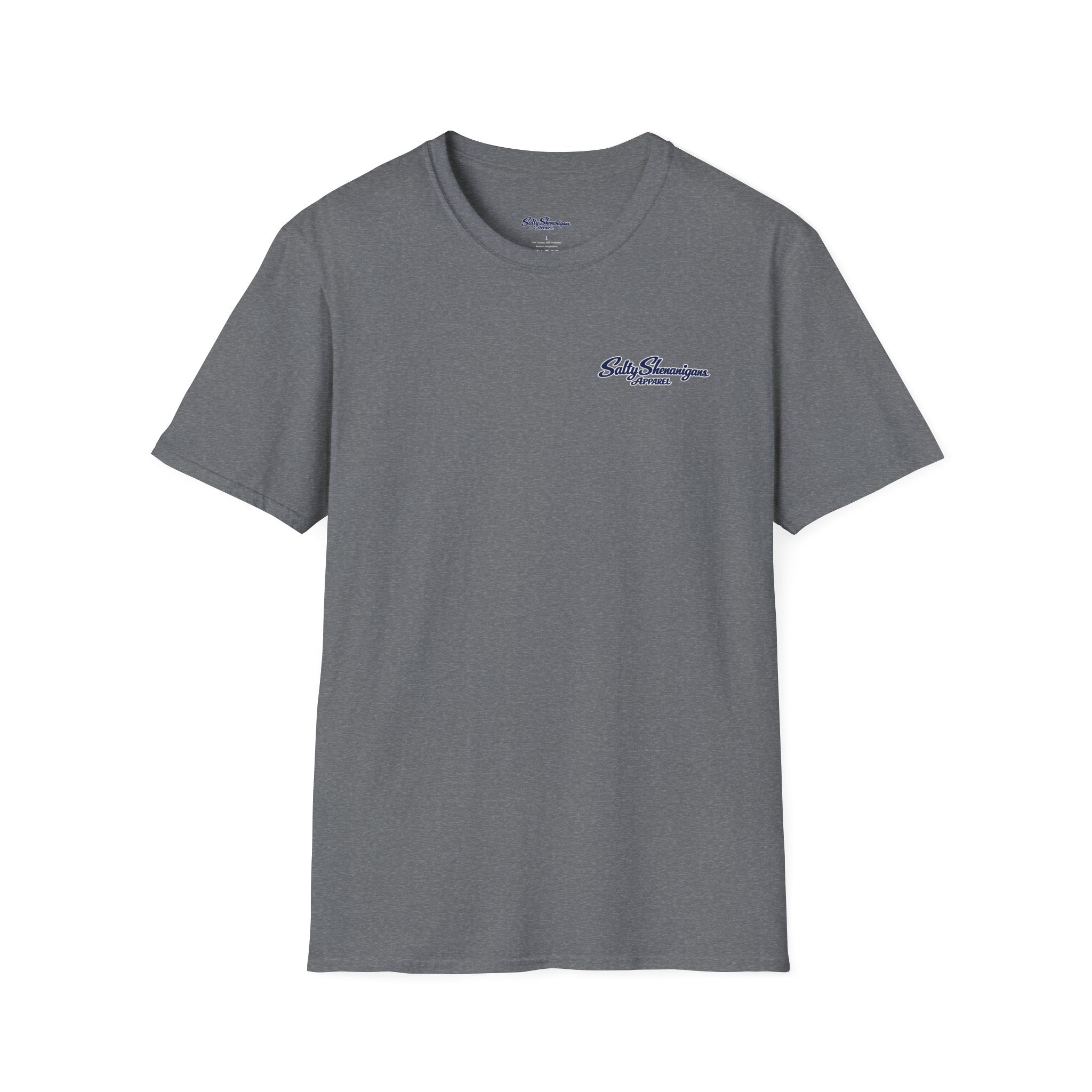 Salty Shenanigans Apparel Life's Better At The Beach T-Shirt Printify